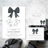 Black Bow Bridal Shower How old were they