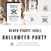 Pirate Skull Halloween Party Einladung