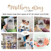 MAMA Königin meines Lebens Elegante Glitzer Tasse