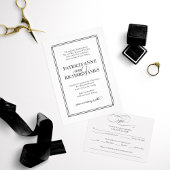 Wedding Guest Book Elegantes Schwarzes Skript Gästebuch