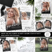 Script Graduate Simple Foto Abschluss Ankündigung