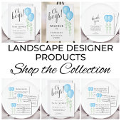 Blue Balloon Oh Boys Twins Baby Dusche Einladung