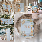 Pastel Tropical Wild One Jungle Safari Tiere Geschenkpapier Set