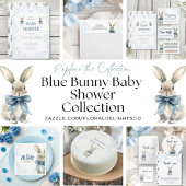 Blue Bunny Baby Dusche Geschenktütchen