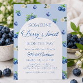 Blaubeer-Baby-Party Serviette