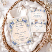 Blueberry Cottage Garden Diapper Raffle Begleitkarte