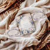 Blaubeer Cottage Garten Brautparty Serviette