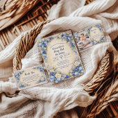 Blueberry Garden Berry First 1st Birthday Einladung