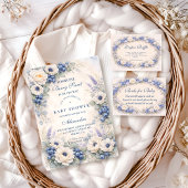 Blaubeer-Garten-Baby-Party Einladung
