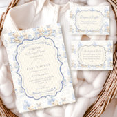 Blaubeer-Teddybär-Windel-Wettbewerb Begleitkarte