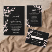 Cherry Blossom Blush Pink | Thank You Geschenkschachtel (Personalisiere diese Kollektion eines unabhängigen Creators.)