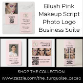 Rouge-Schrift-Logo-Makeup-Mitarbeiter Schürze