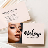 Blush Pink Script Logo Makeup Staff T-Shirt