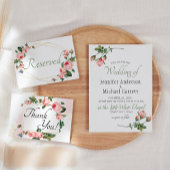 Rosa Dusche mit Blushing Poster