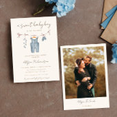 Oh Boho Aquarellkleidung Begrüßungszeichen Poster