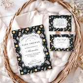 Boho Celestial Animal Baby Shower Einladung