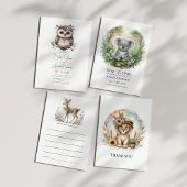Boho-Chic-Wald-Koala-Baby-Party Save The Date