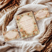 Boho Rustic Western Bridal Shower Einladung