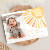 Sonnenschein geschlechtsneutral Erster 1. Geburtst Baby T-shirt