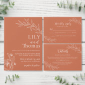 Boho Terrakotta Hochzeit Klassiker (Personalisiere diese Kollektion eines unabhängigen Creators.)
