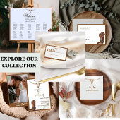 Capture Liebe QR Code Western Cowboy Stiefel Hochz Poster