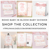 Boho Wildflower Baby in Bloom Return Address