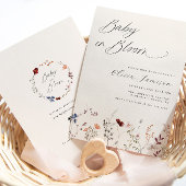 Boho Wildblume Bees Baby Dusche Pappbecher