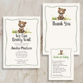 Boho Woodland Animals Rustic Baby Shower Pappteller