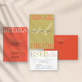 Fett- und Retro-Verschlusskarte Begleitkarte