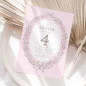 Bonjour Bebe French Patisserie Mint Green Geburtst Einladung