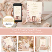 Stiefel & Bubbly Floral Cowgirl Gifts Karten Brida Sockelschild