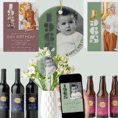 Geboren 1965 60. Geburtstagsparty Weinetikett