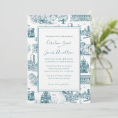 Boston Toile (Anniversary Ed.) Blau/Weiß