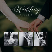 Botanical Watercolor Wedding Invitation Permastempel