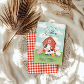 Niedliche Farm Tier Barnyard 2. Geburtstag Willkom Poster