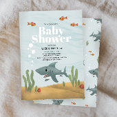 Jungen Niedlich Ocean Sea Shark Baby Dusche Pappbecher