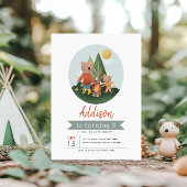 Niedlicher Lass Go Camping Waldbär Tasche