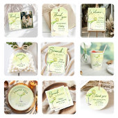 Cocktails Brunch & Brautparty Dankeskarte