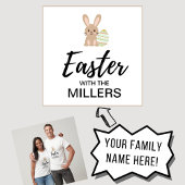 Personalisiertes Ostern "mit der Familie" | Pappbecher