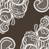 Braun-Vintage Hochzeit - Einladung