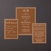 Boho Brown Minimalistisch Quadratischer Aufkleber (Personalisiere diese Kollektion eines unabhängigen Creators.)