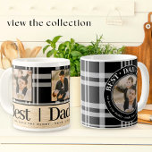 Bester Vater je benutzerdefiniertes Foto Schwarz P Tischtennis Schläger