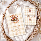 Bun in der Oven Baby Dusche Serviette