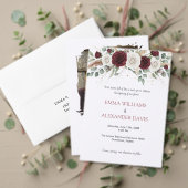 Save the Date-Karte für das blaue Foto des Speiche Date (Personalisieren Sie die Kollektion dieses unabhängigen Creators. Test)