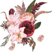 Burgundy Sangria Wedding Save the Dates Save The Date