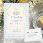 Butter-Halbzeit-Brautparty Geschenkanhänger