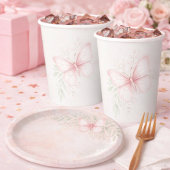 Schmetterlingsgarten Florale Blüte Danke Geschenktütchen