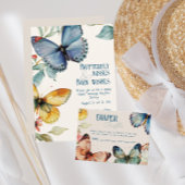 Vintager Schmetterling Schöne Dekoration Geschenkpapier Set