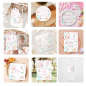 Unser kleines Schmetterling-Pastel-Rainbow-Mädchen Einladung