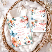 Butterfly Meadow Diapper Raffle Begleitkarte